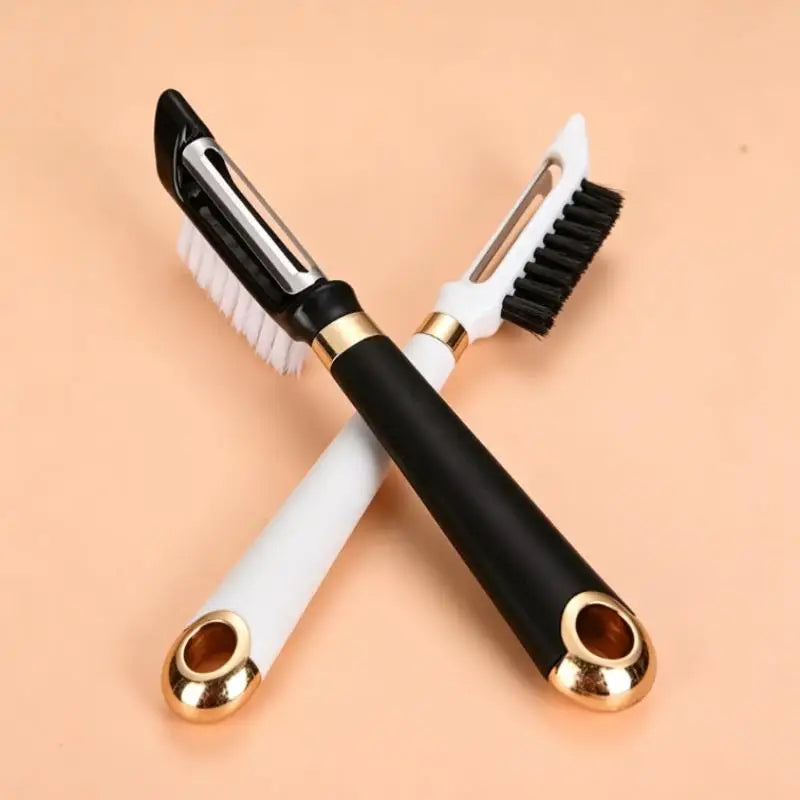2-in-1 Vegetable Scrubber Brush & Peeler | Kitchen Tool Vegetable Scrubber Peeler QXL A2