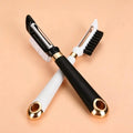 2-in-1 Vegetable Scrubber Brush & Peeler | Kitchen Tool Vegetable Scrubber Peeler QXL A2