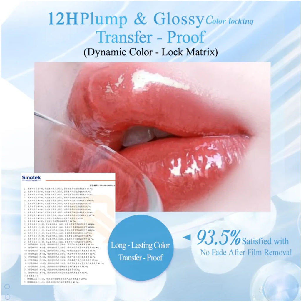 COLORKEY Glossy Lip Lacquer | Plump, Moisturizing & Transfer-Proof Liquid Lipstick QXL