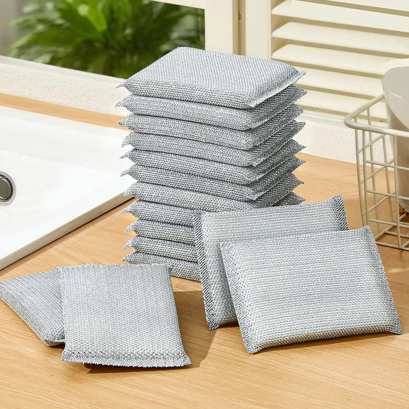 10-Pack Non-Scratch Kitchen Sponge Cleaning Pads | Eco-Friendly Kitchen Sponge Pads QXL