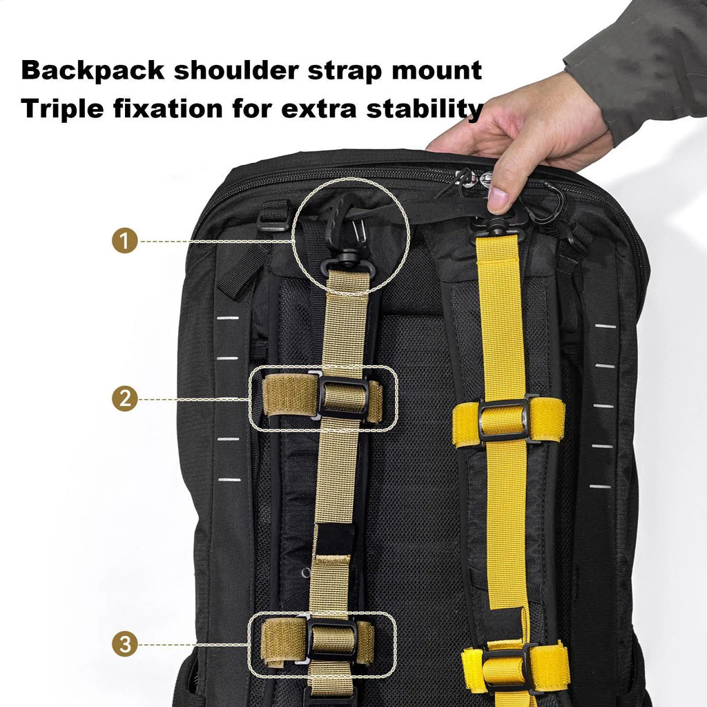 Backpack Shoulder Strap Extension for Hiking & Camping Backpack Strap Accessory QXL