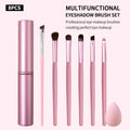 KOSSHOW 8-Pc Pink Eyeshadow Brush Set – Blending & Detail Eyeshadow Brush Set QXL Pink