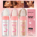 3-Pack Shimmer Highlighter Sticks | Glitter Contour & Blush Shimmer Highlighter Stick QXL 3pcs