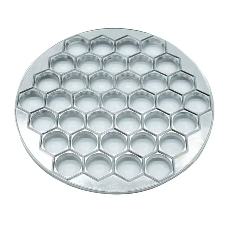 37-Hole Aluminum Alloy Dumpling & Ravioli Maker Mold Dumpling Maker Mold QXL