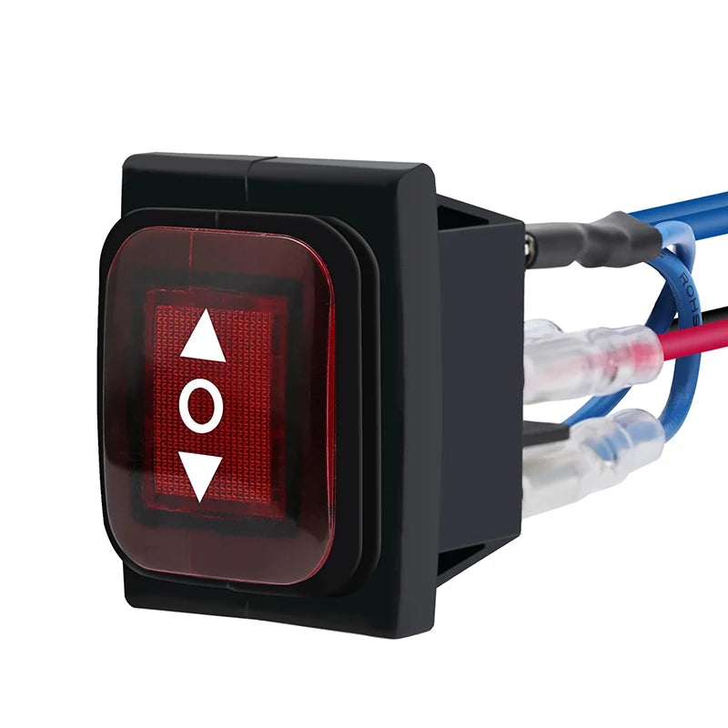 6-Pin 3-Speed Waterproof Toggle Switch | DC Motor Reverse Motor Toggle Switch QXL