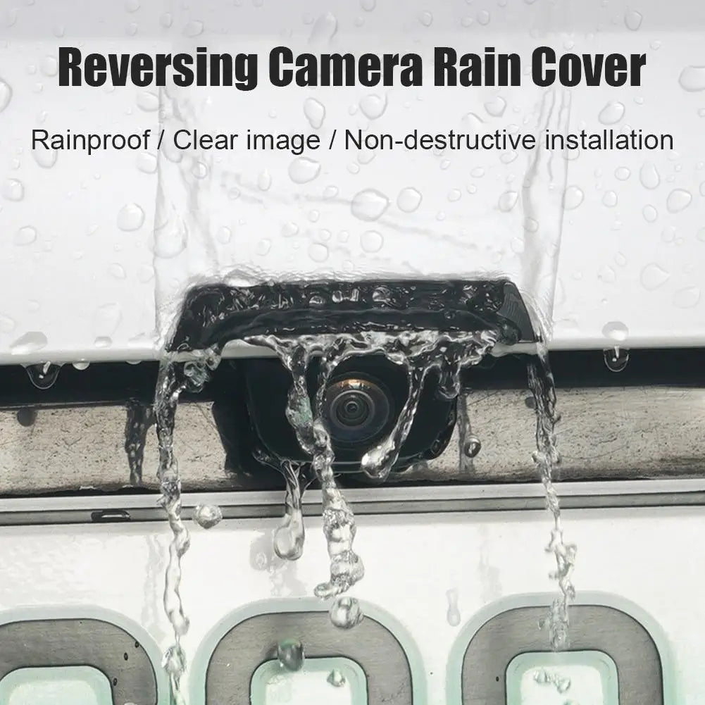 Car Rear Camera Rain Cover – Waterproof Reversing Shield Camera Rain Cover QXL