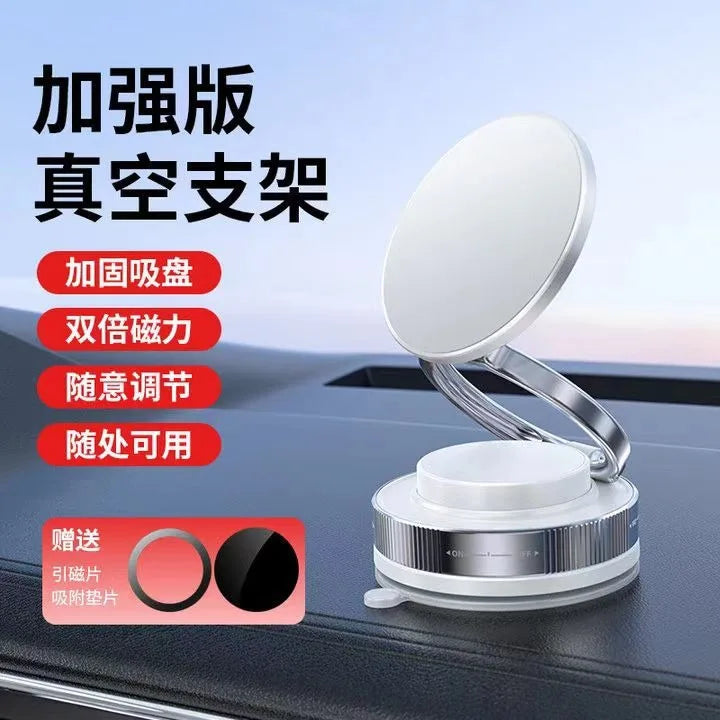 360° Magnetic Phone Holder | 3-in-1 Car, Desk & Wall Mount Car Phone Mount QXL WHITE