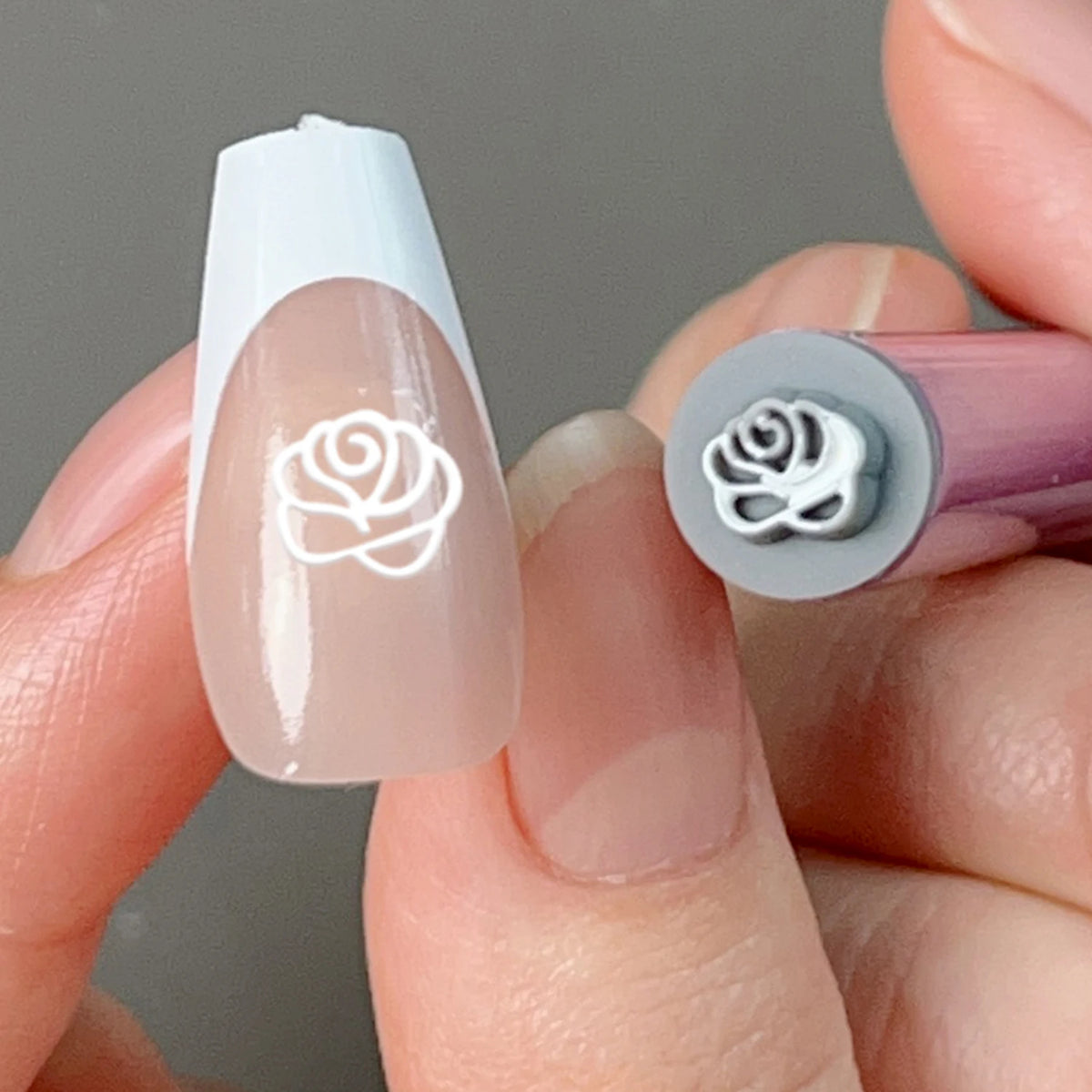 10-Pc Nail Art Stamp Pen Set | Flower & Butterfly Designs Nail Art Stamp Set QXL