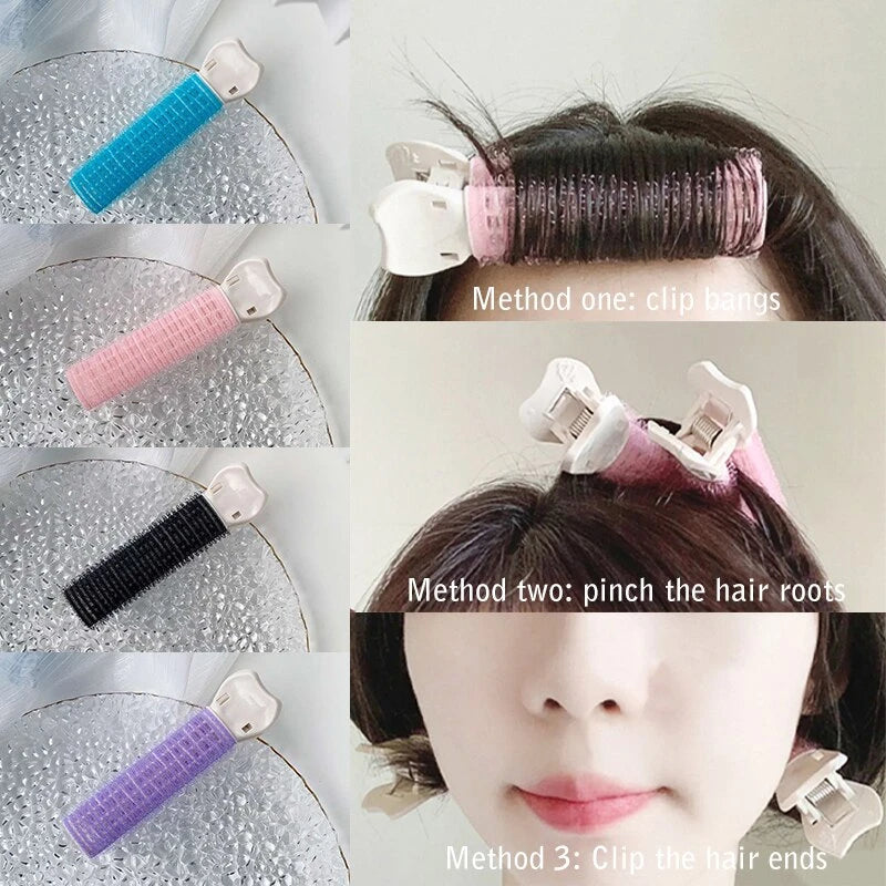 Large Self-Adhesive Hair Roller | DIY Magic Curler All Hair Hair Curler Roller QXL