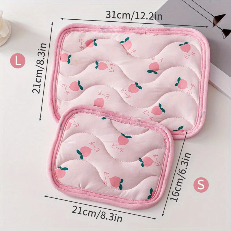 Ice Silk Cooling Pet Nest Pad – Hamster, Rabbit & Hedgehog Mat Small Pet Nest Pad QXL