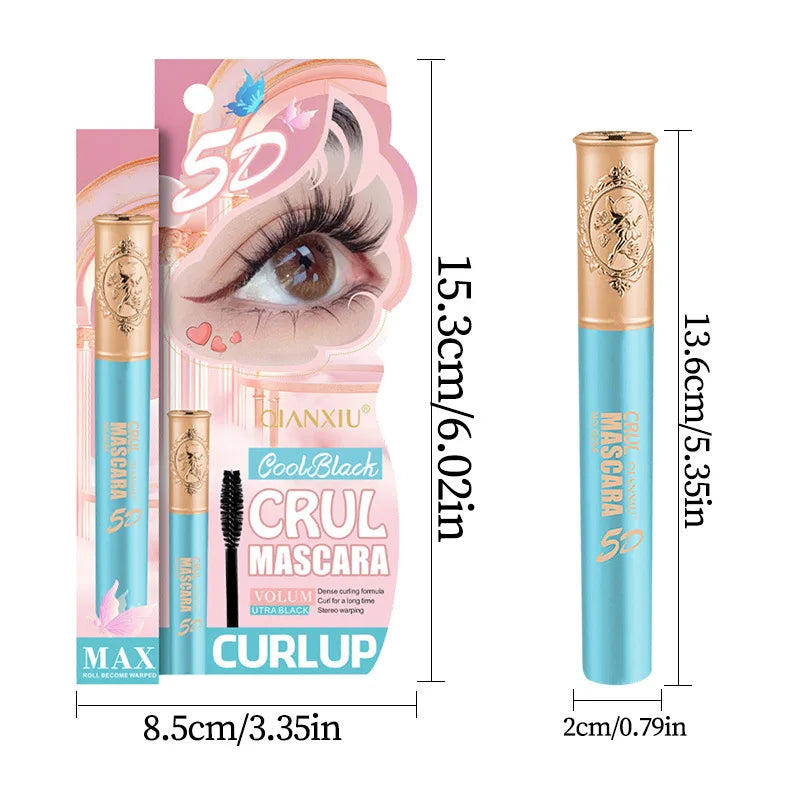 Waterproof Volumizing Mascara | Lengthening & Curling Black Waterproof Mascara QXL