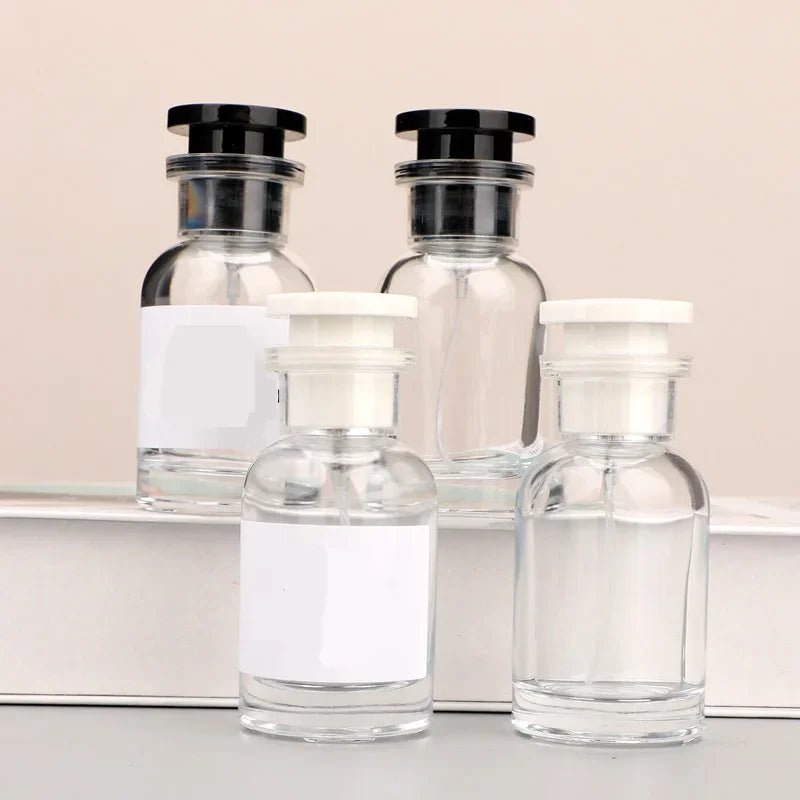 30ml & 50ml Glass Perfume Atomizer Spray Bottle for Travel Perfume Atomizer Bottle QXL