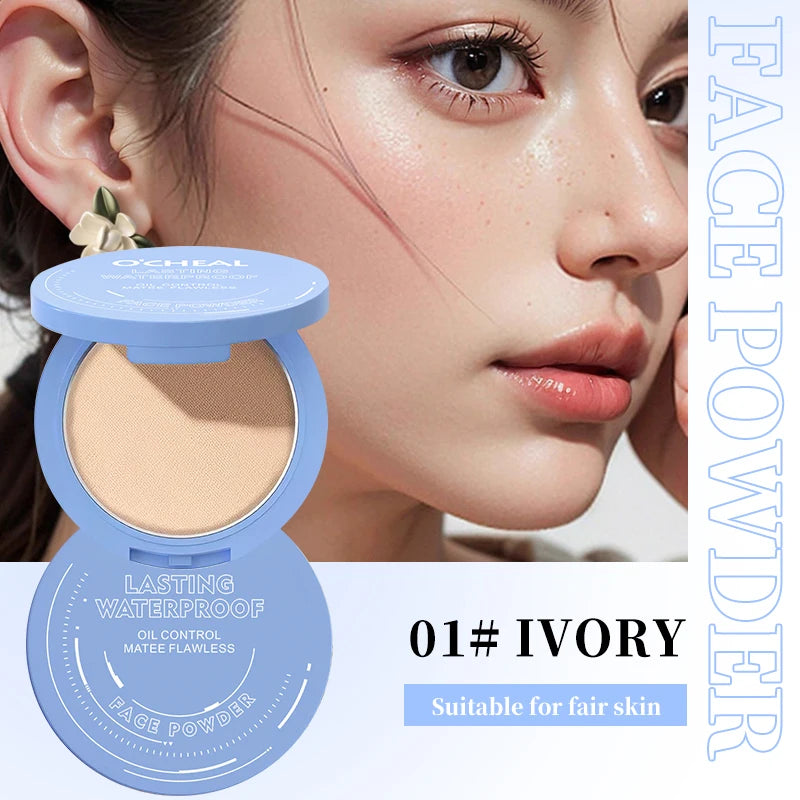 OCHEAL Silk Mist Loose Powder – Oil Control Setting Makeup Setting Powder QXL 01 IVORY
