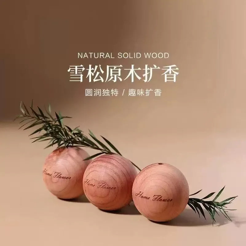 Cedar Wood Diffuser Balls – Car & Home Aroma, Insect Repellent Cedar Diffuser Ball QXL