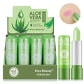 12-Pack Color-Changing Aloe Vera Tinted Lip Balm Set | 3.5g Tinted Lip Balm Set QXL 12PCS