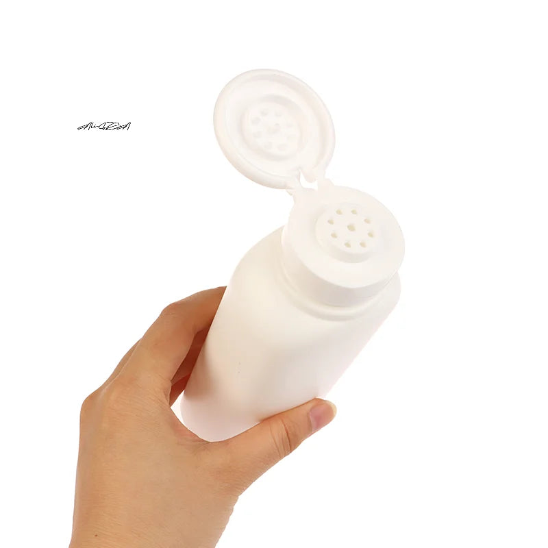 150g Refillable Powder Dispenser Bottle | PE Plastic Empty Pot Powder Dispenser Bottle QXL