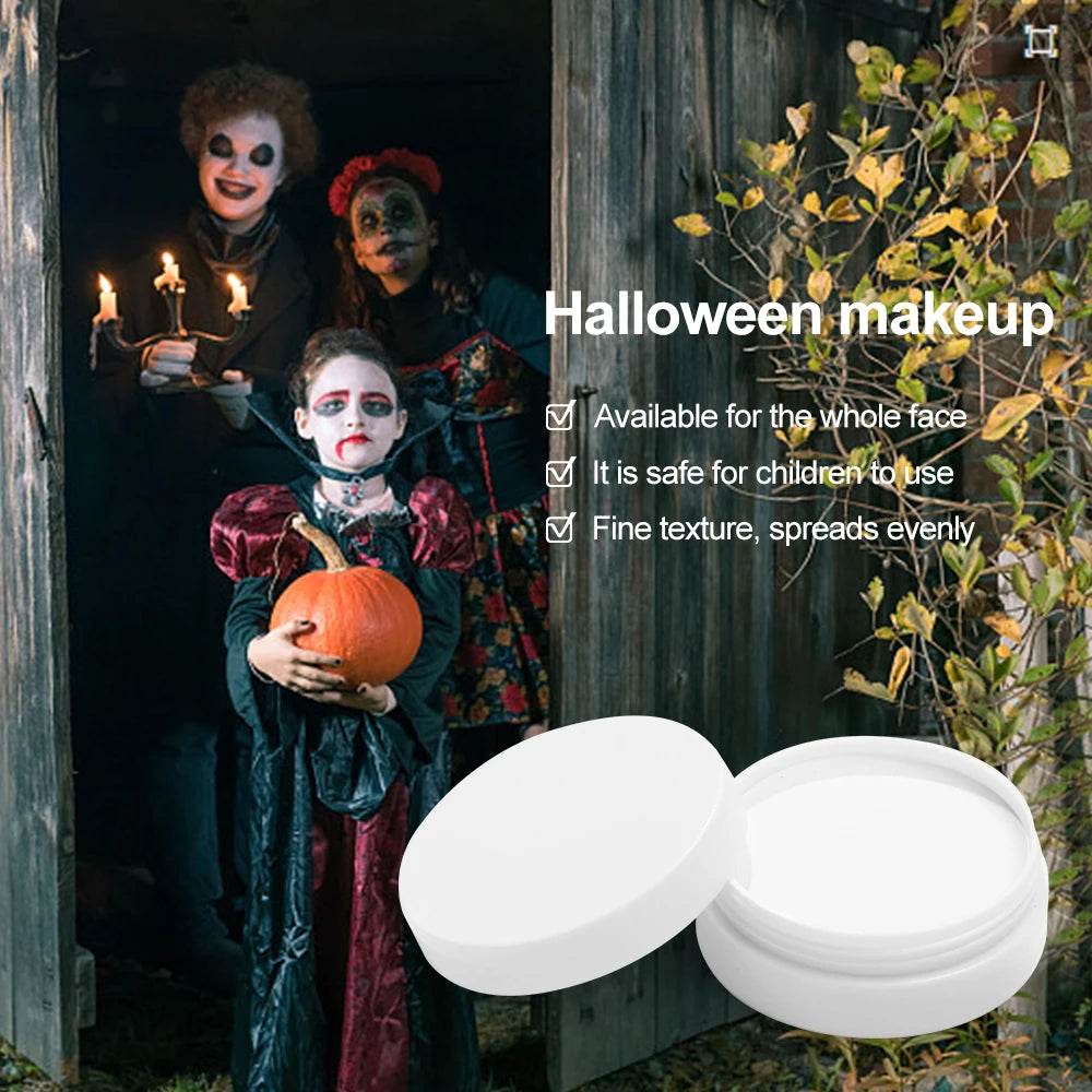 Black White Red Oil-Based Face & Body Paint Palette 30g Face & Body Paint QXL