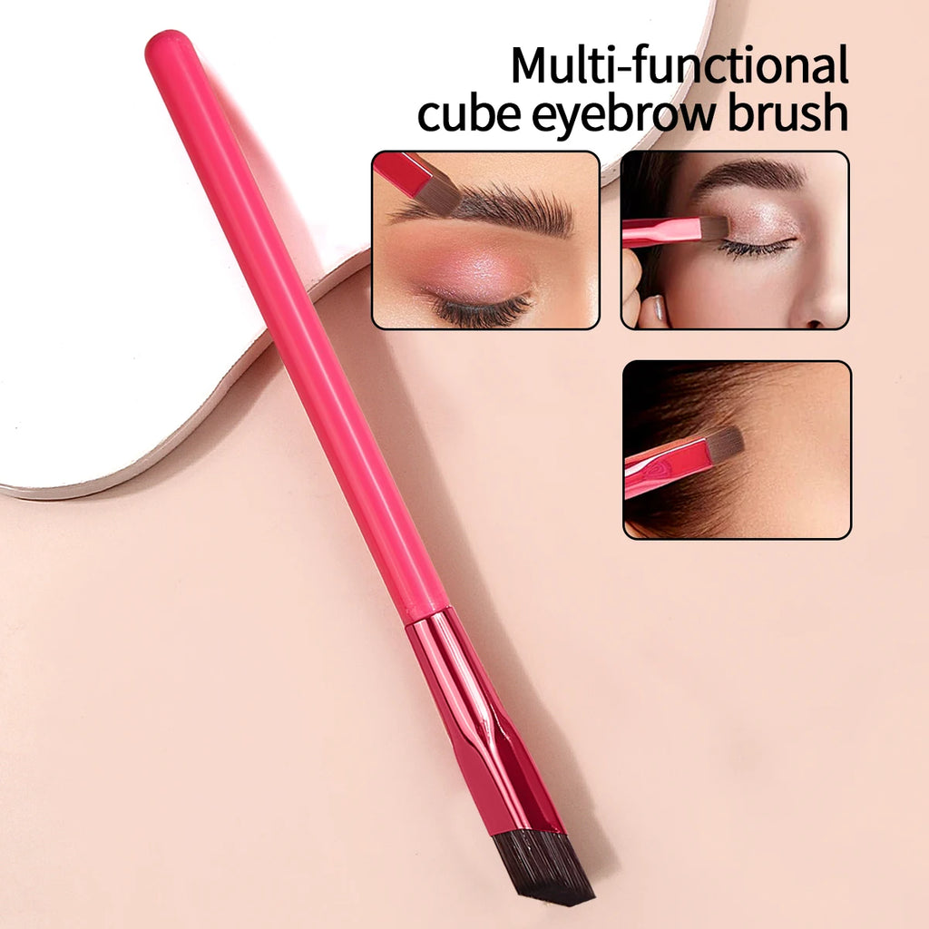 KOSSHOW Angled Eyebrow Brush | Natural Hair-Stroke Brow Tool Eyebrow Makeup Brush QXL