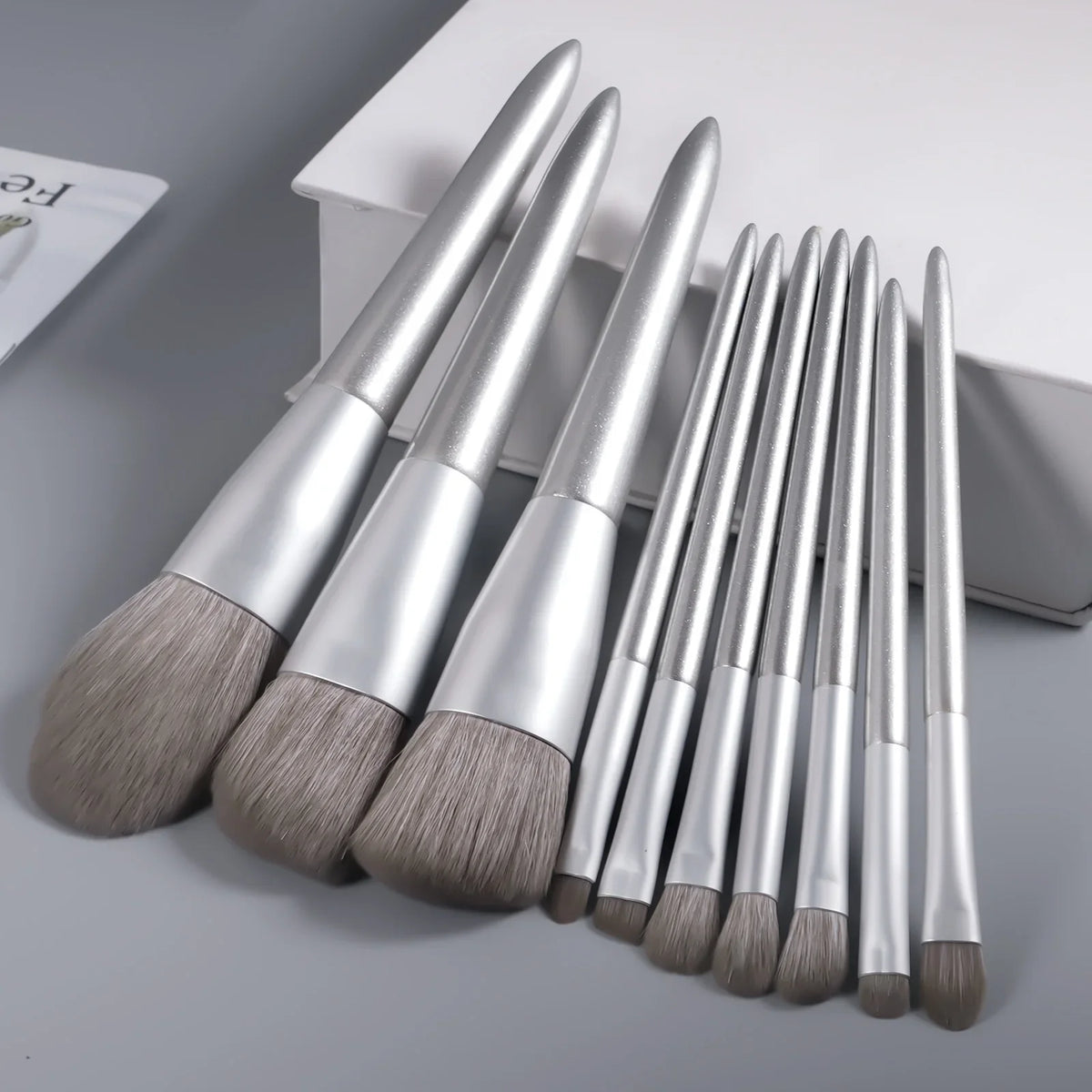 Wooden Handle Synthetic Eyeshadow Makeup Brush Set Kit Eyeshadow Brush Set QXL