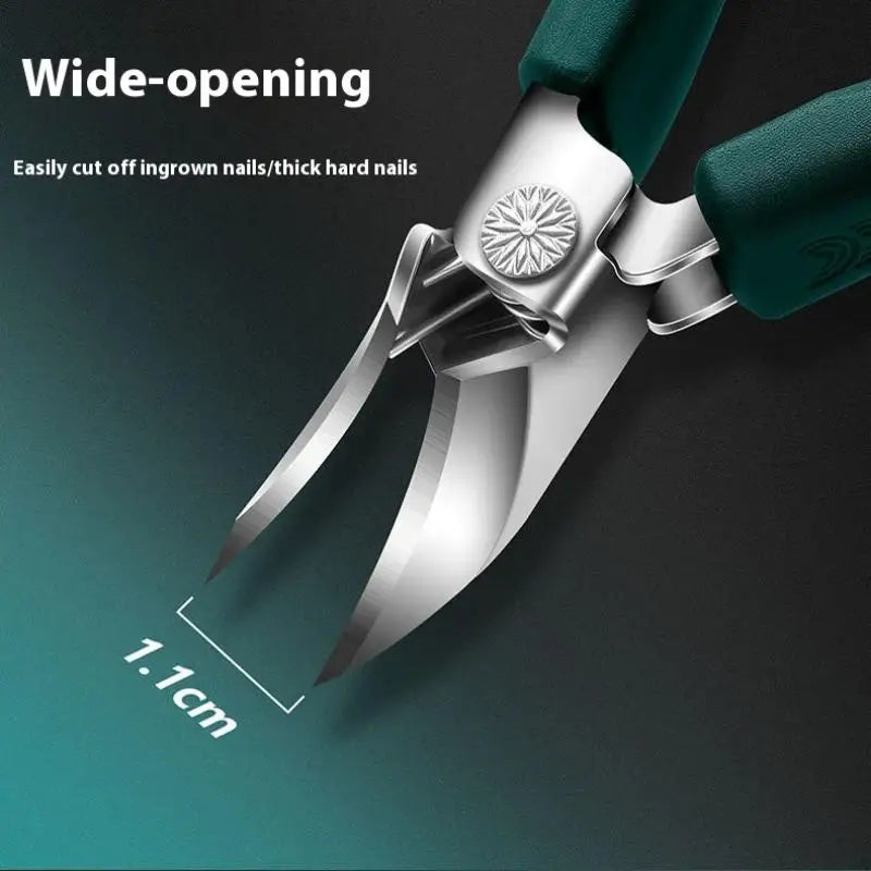 Slanted Stainless Steel Toenail Clipper | Anti-Splash Toenail Clipper QXL