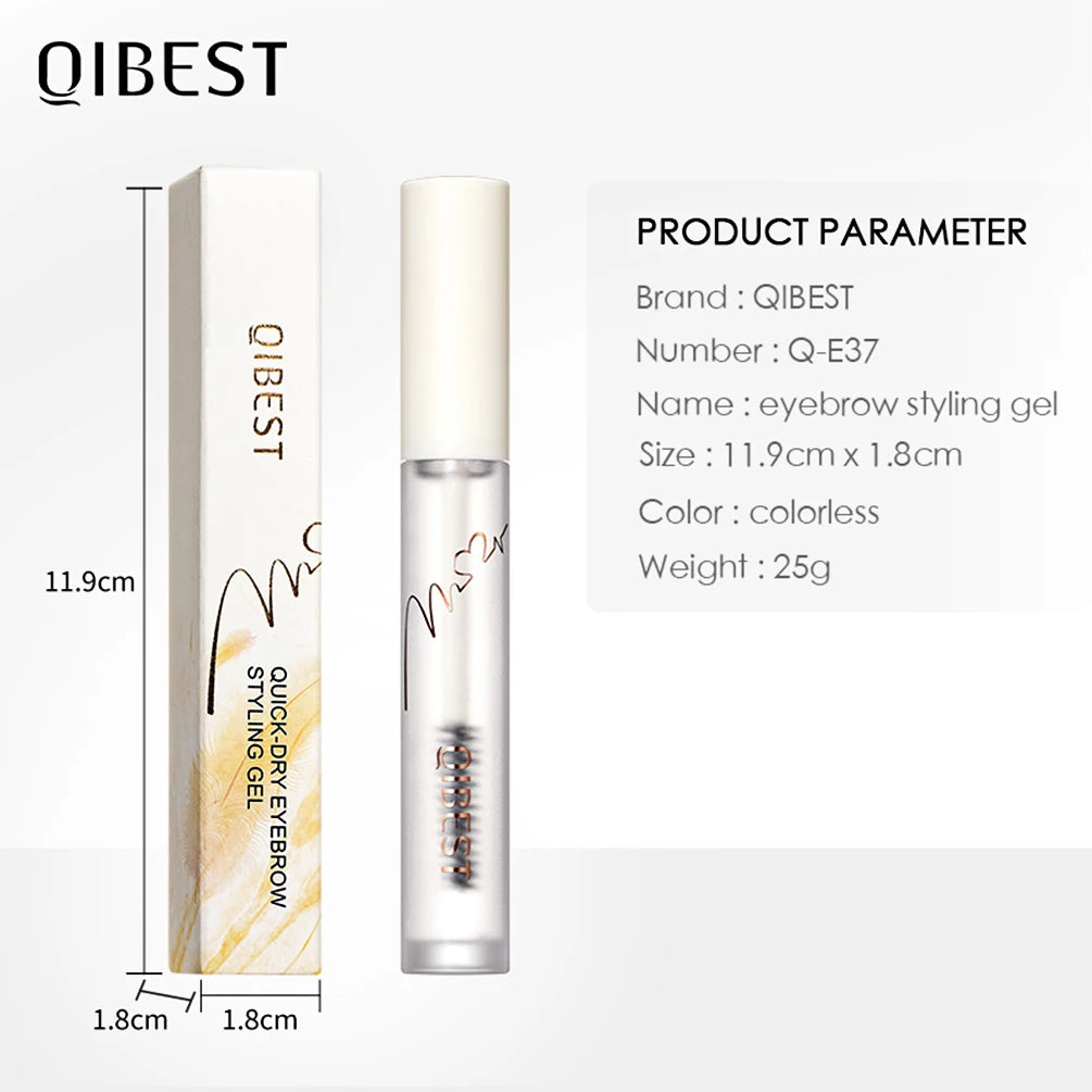 QIBEST Transparent Eyebrow Sculpt Gel | Waterproof Brow Soap Eyebrow Sculpt Gel QXL