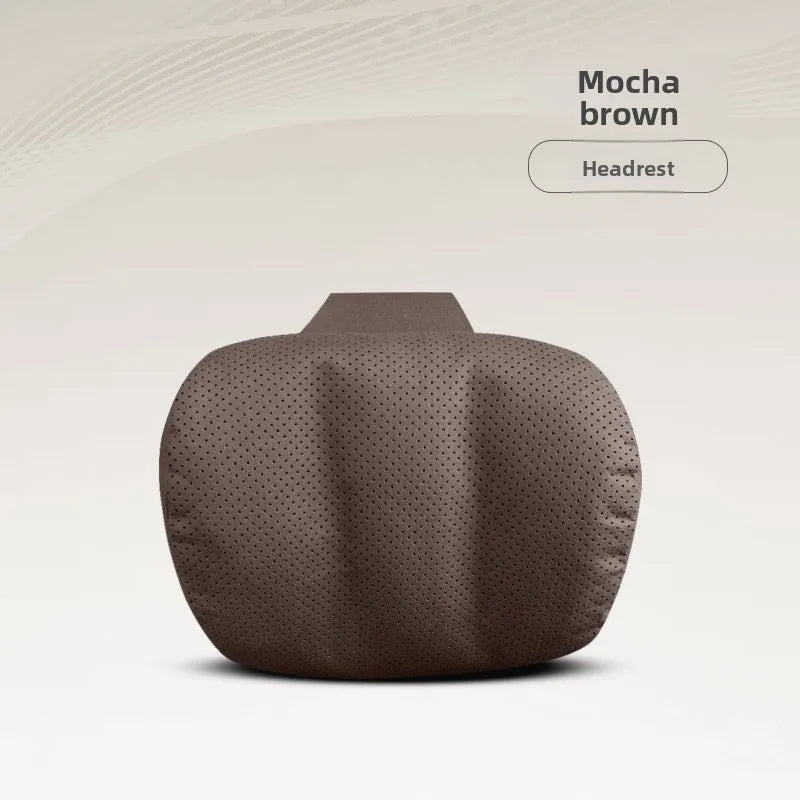 Car Headrest Pillow | Memory Foam Neck Cushion – 6 Colors Car Headrest Pillow QXL Brown
