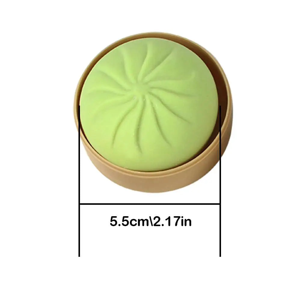 Dumpling Squishy Toy | Steamed Bun Squeeze Fidget Ball Squishy Fidget Toy QXL