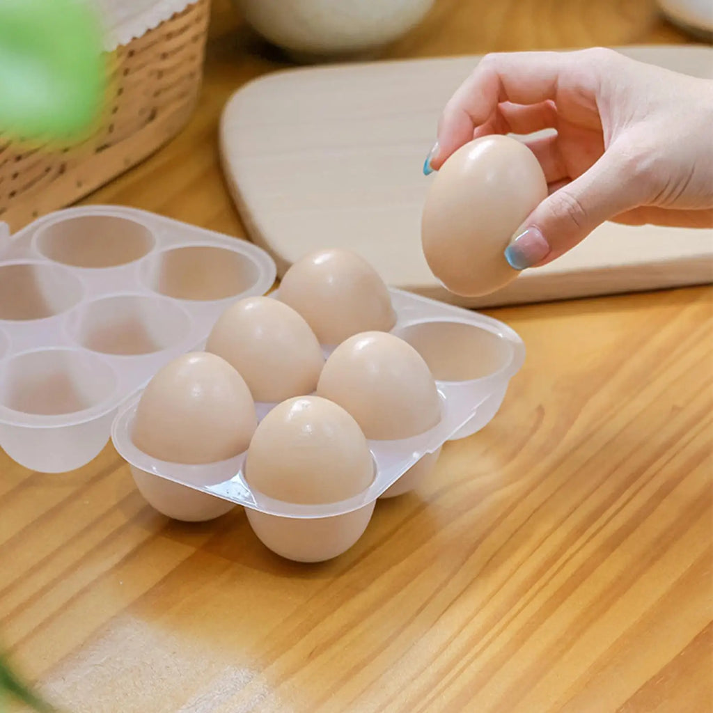 6-Egg Transparent Storage Container – Fridge, Camp & Travel Egg Storage Container QXL