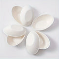10-Pack Mini Disposable Sugarcane Plates | Eco Dipping Saucers Disposable Plates QXL 10pcs