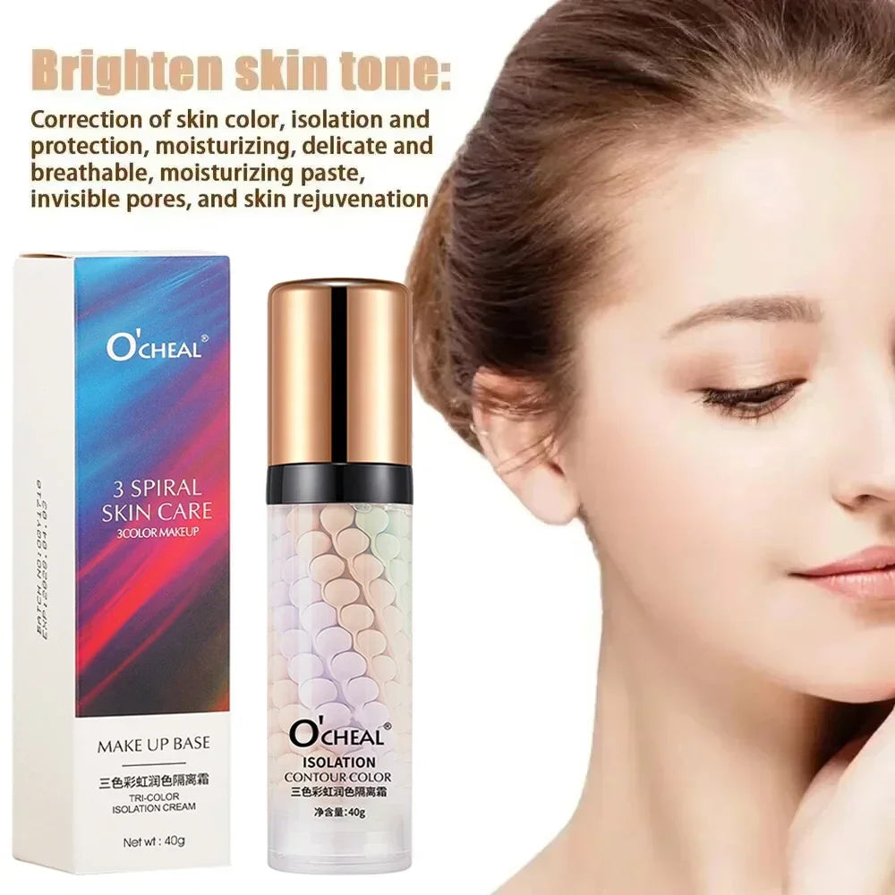 Moisturizing BB Cream Primer | Brightening Face Foundation BB Cream Foundation QXL