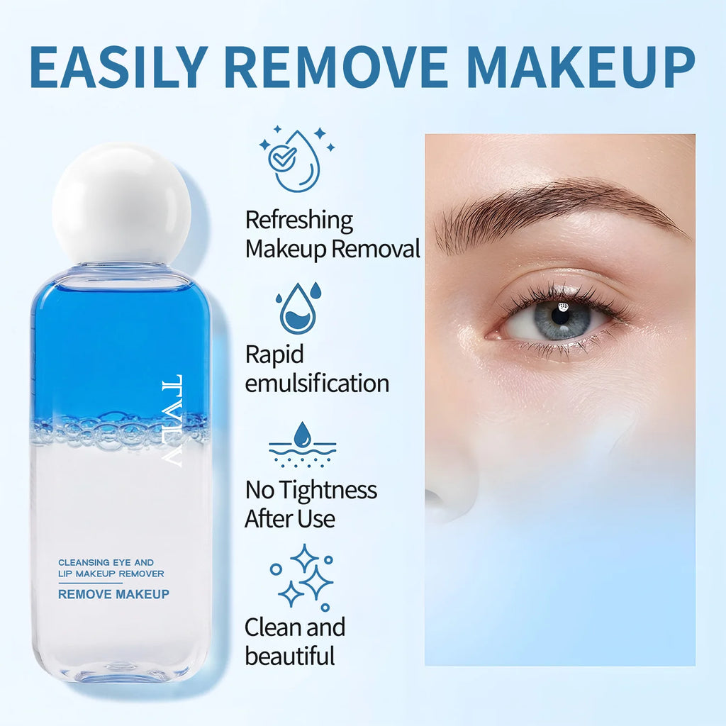 TVLV Gentle Makeup Remover Cleansing Oil 120ml | All Skin Types Makeup Remover Oil QXL