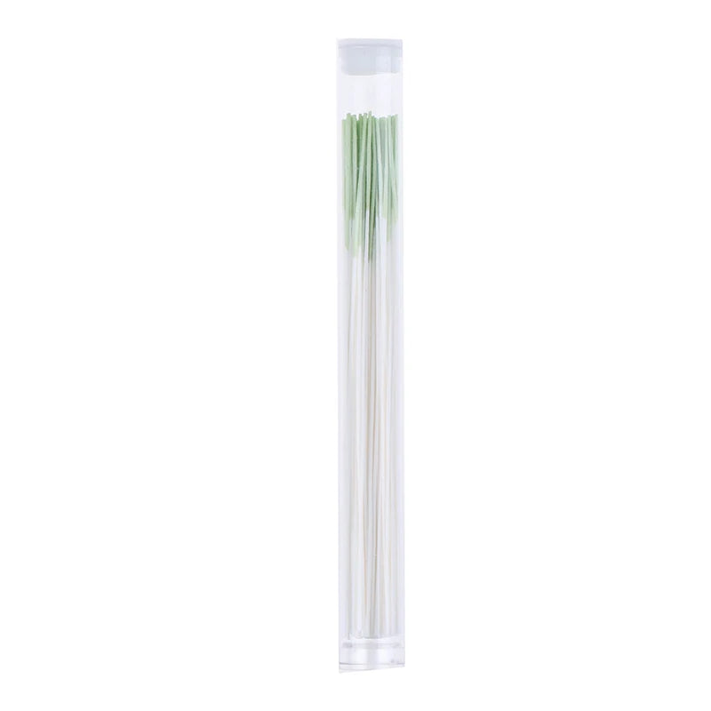 60-Pack Ear Hole Cleaning Threads | Piercing Hygiene Kit Ear Cleaning Kit QXL Green