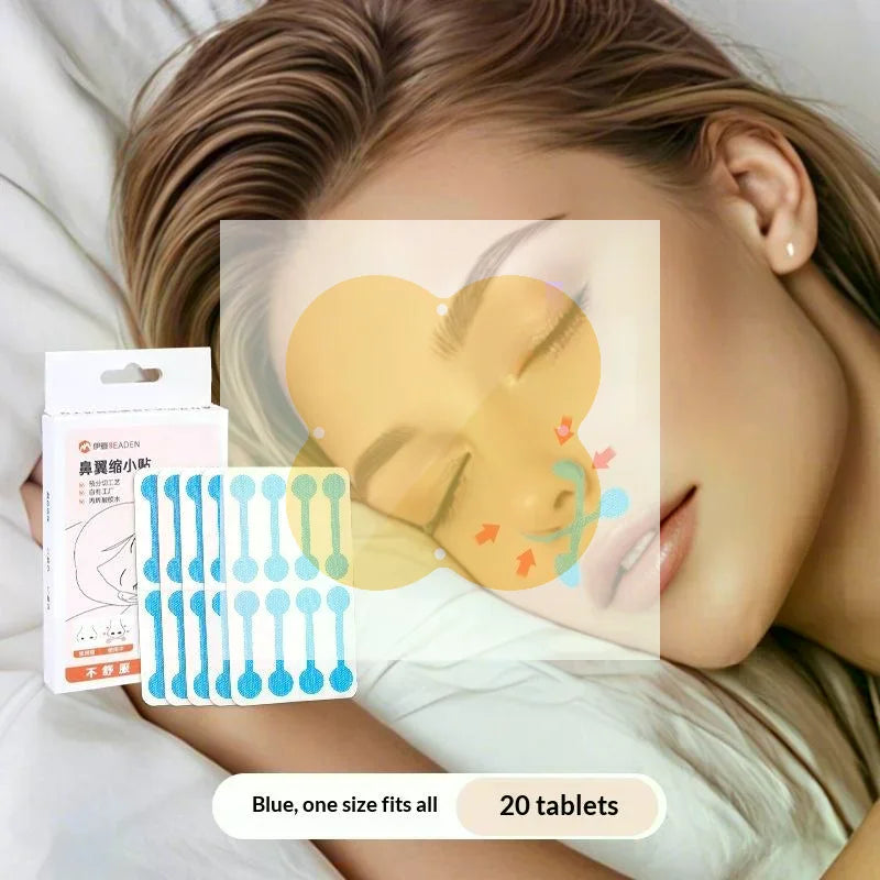 160-Pack Elastic Nose Wing Strips | Self-Adhesive Nasal Patches Nasal Wing Patches QXL