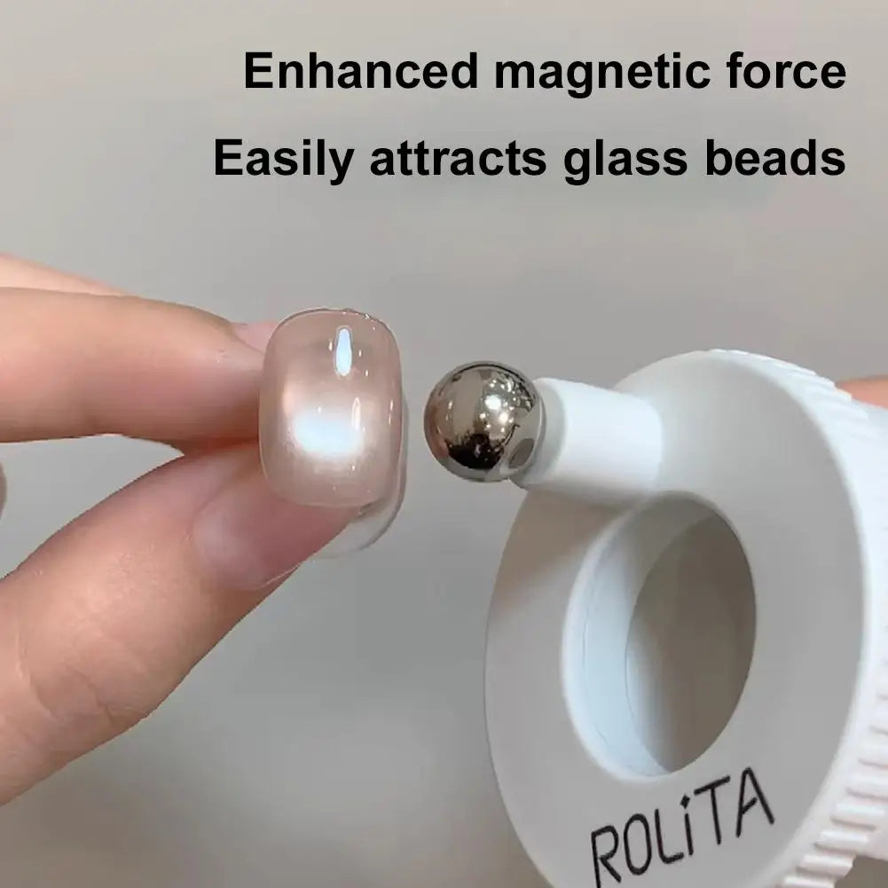 Cat Eye Nail Art Magnet Tool | Glass Bead DIY Manicure Nail Art Magnet Tool QXL