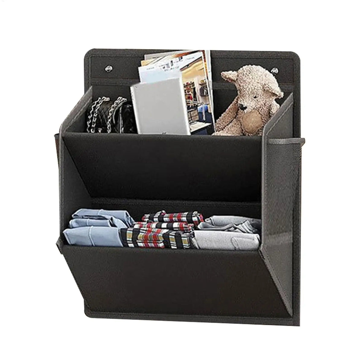 Wall-Mount Adhesive Shoe Rack | Space-Saving RV Organizer Wall Shoe Organizer QXL