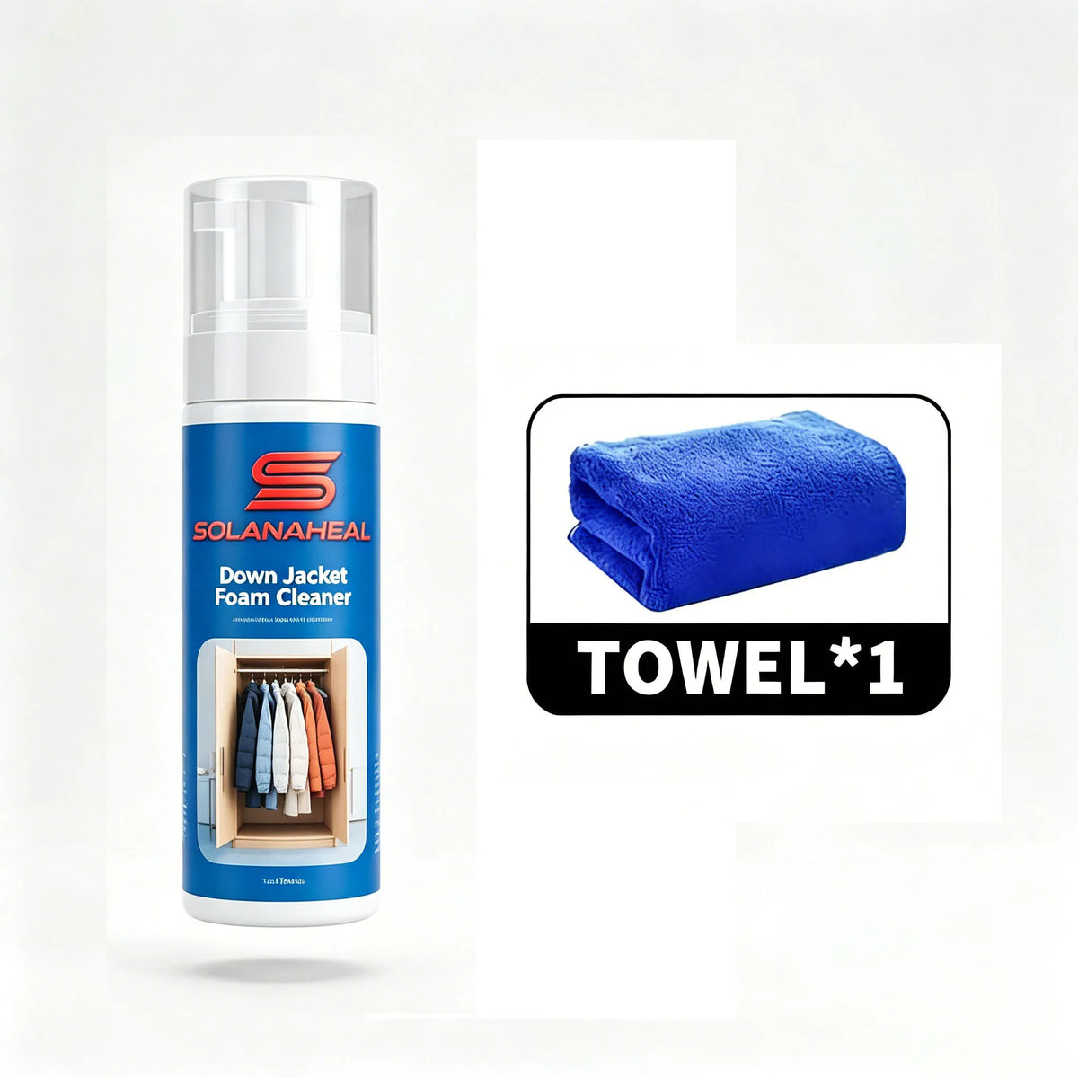 Puffer Jacket Dry Cleaning Foam | Easy Spot Stain Remover Dry Cleaning Foam QXL
