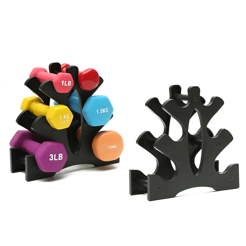 3-Tier Dumbbell Storage Rack | Home & Gym Weight Stand Dumbbell Storage Rack QXL