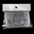 50-Pc Transparent Nail Tip Display Cards | UV Gel Color Stand Nail Tip Display Cards QXL 50Pcs