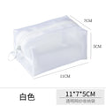 Mini Mesh Zipper Pouch | Breathable Nylon Storage Bag Mini Mesh Pouch QXL White