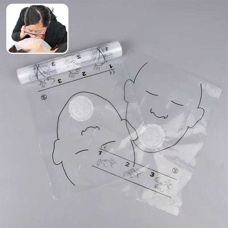 30-Pc Disposable CPR Face Shield Roll | First Aid Training Mask CPR Training Mask QXL