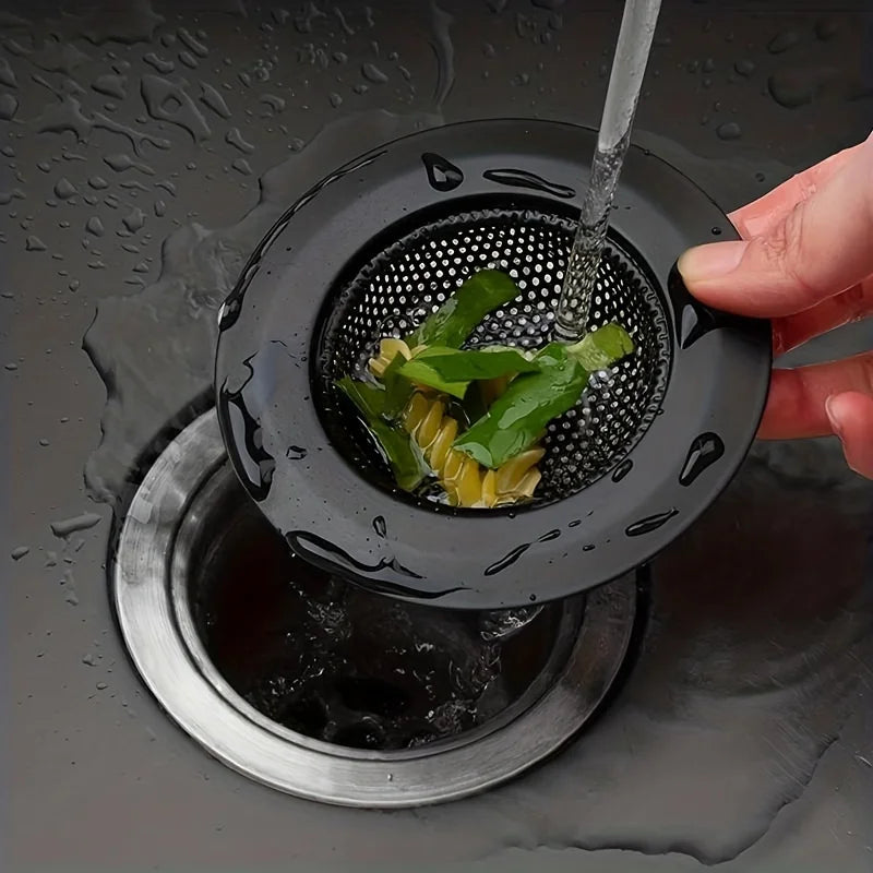 3-Pack Kitchen Sink Drain Filter Strainer – Dishwasher Safe Sink Drain Filter QXL