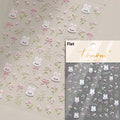 5D Kawaii Bear Nail Art Stickers | Self-Adhesive Decals