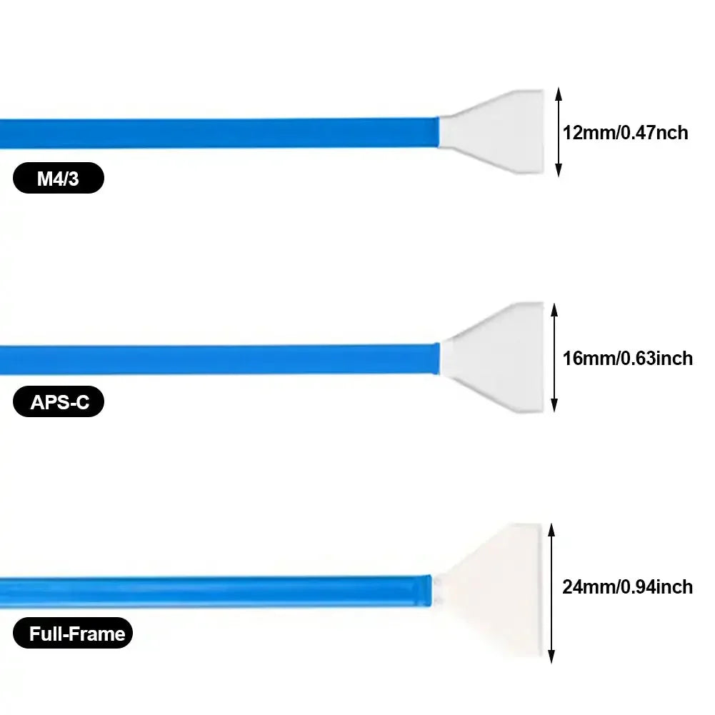 5-Pack Camera Sensor Cleaning Swabs | Full-Frame APS-C M4/3 Camera Sensor Swabs QXL