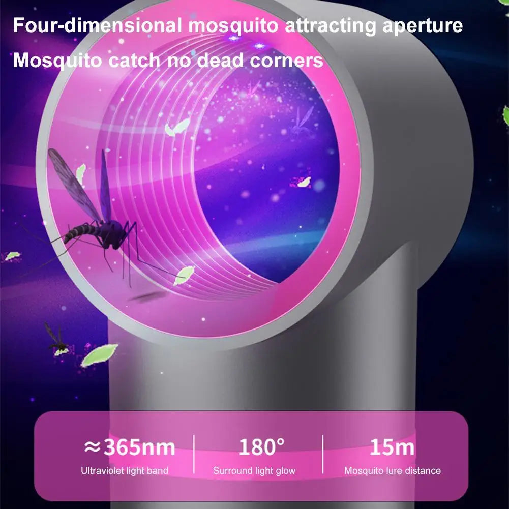 USB Bug Zapper Mosquito Killer Lamp | Quiet Indoor Insect Trap Bug Zapper Lamp QXL