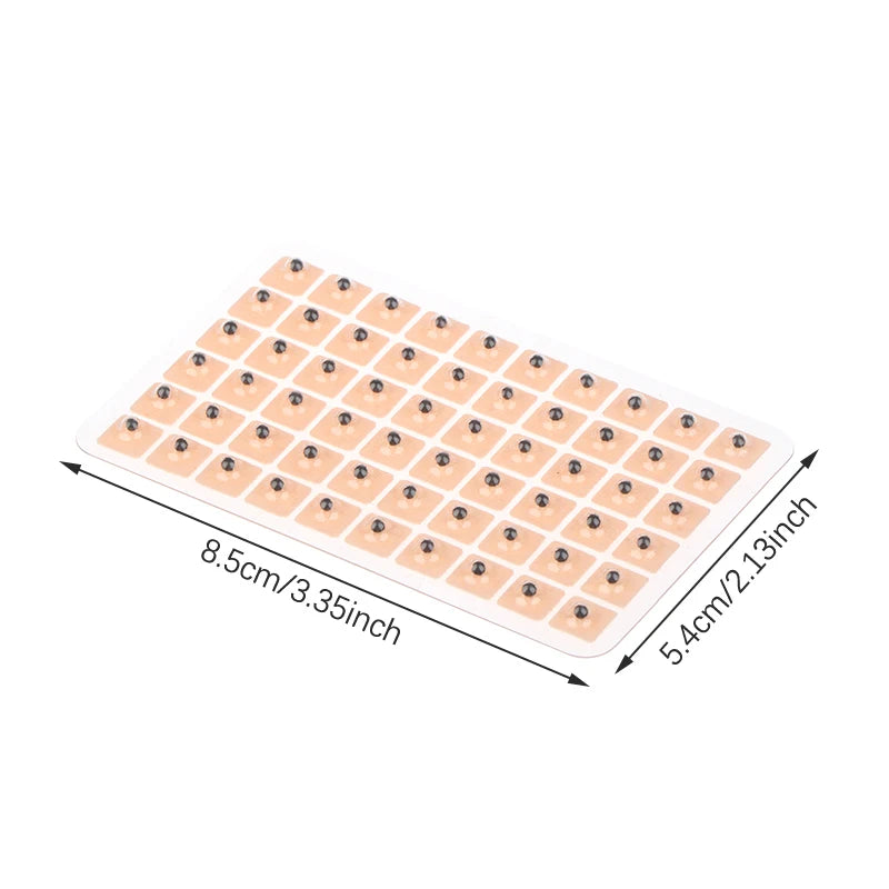 1200-Pack Auricular Ear Acupressure Pellets | Magnetic Bead Stickers Ear Acupressure Stickers QXL
