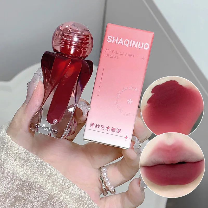 Velvet Matte Mousse Lip Glaze | Long-Lasting Soft Mist Mousse Lip Glaze QXL