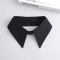 Women's Detachable False Collar | Bow Tie Dickey Insert Detachable False Collar QXL Black