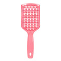 Diamond Hollow Shield Comb | Colour-Changing Detangling Hair Detangling Comb QXL Powder