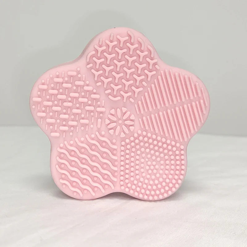 Seashell Silicone Makeup Brush Cleaner Pad & Scrubber Mat Brush Cleaning Mat QXL No.8