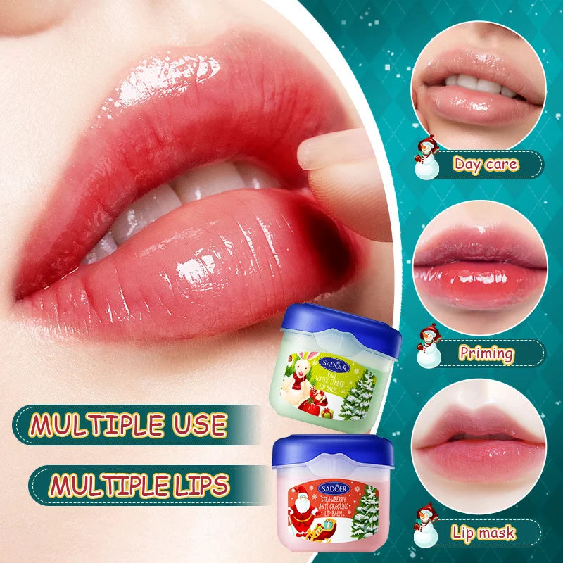 4-Piece Nourishing Lip Balm Gift Box Set | Moisturizing Lipstick Lip Balm Gift Set QXL